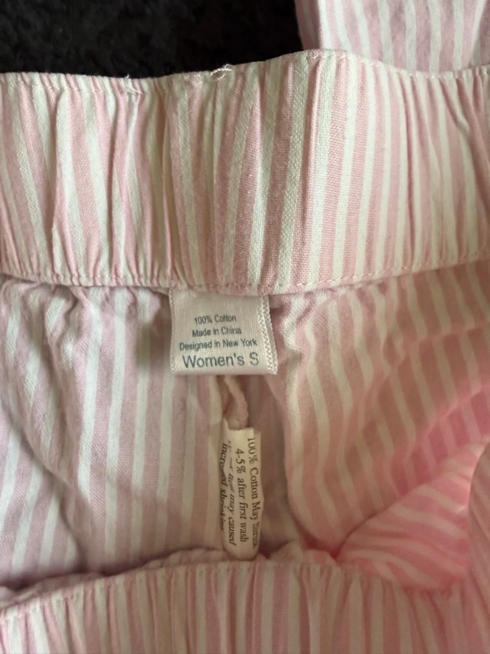Classic Pink Stripe Pajama Set - Women - Picture 9 of 12